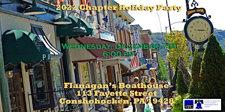 2022 Holiday Party in historic Conshohocken, PA primary image