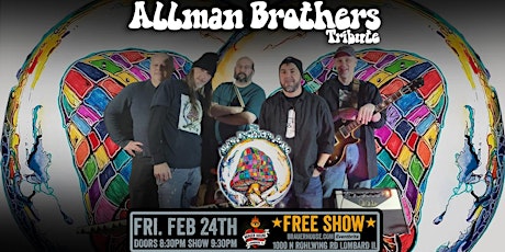 Allman Brothers Tribute - The All My Brothers Band - FREE SHOW