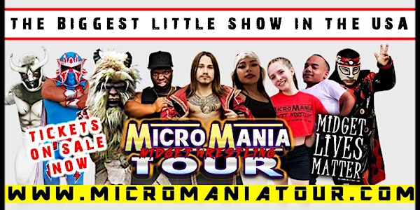 MicroMania Midget Wrestling: Lancaster,TX  at Cedar Ranch Event Center