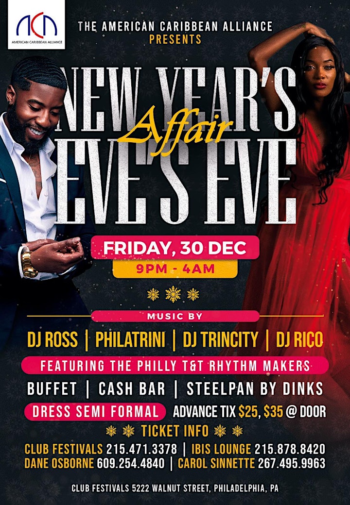 New Year's Eve's Eve Affair image