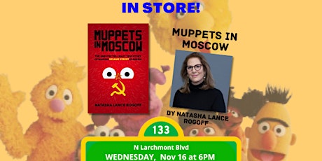 Book Talk! MUPPETS IN MOSCOW by Natasha Lance Rogoff