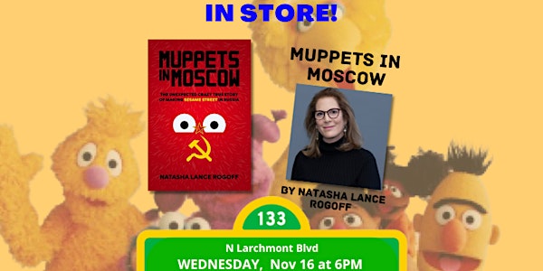 Book Talk! MUPPETS IN MOSCOW by Natasha Lance Rogoff
