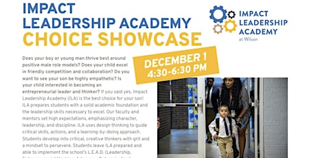 Impact Leadership Academy  Showcase Night!