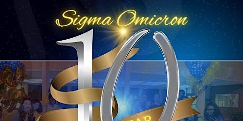Sigma Omicron's 10 Year Anniversary