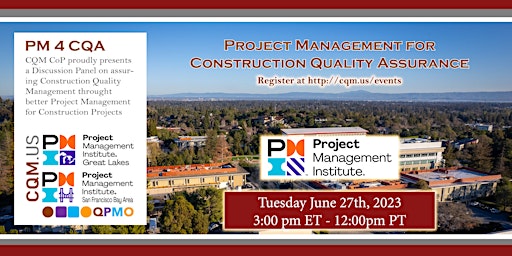 Construction Quality Assurance - Project Management