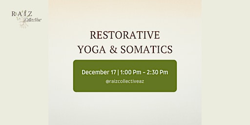 Restorative Yoga & Somatic Workshop