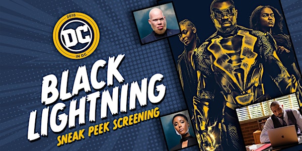 BLACK LIGHTNING SNEAK PEEK SCREENING