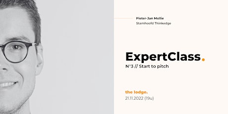 Primaire afbeelding van ExpertClass No.3 // Start to pitch