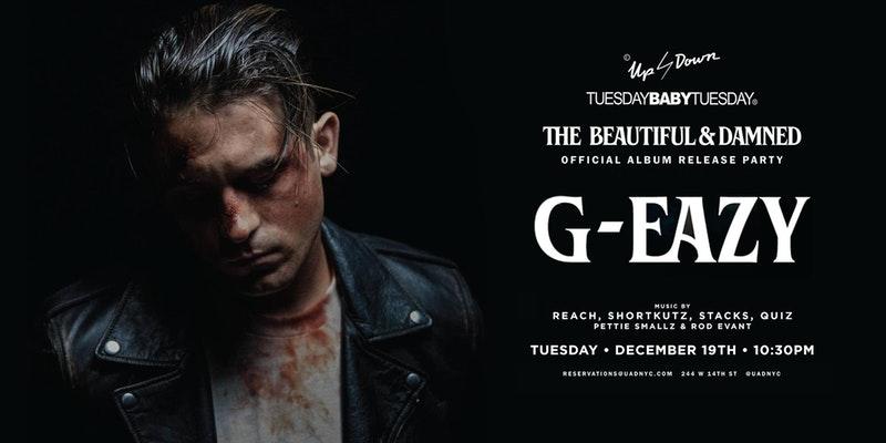 G-EAZY Album Release Party at Up & Down!