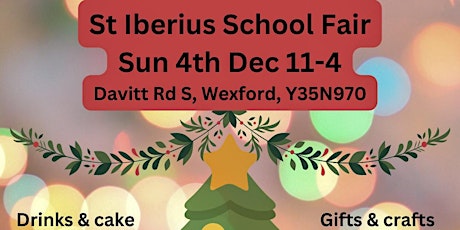 St Iberius School Christmas Fair! Crafts, gifts, games and fun primary image
