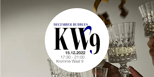 KW9 drinks - December Bubbles 
