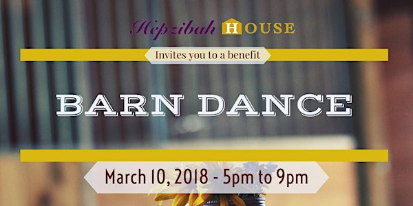 Hepzibah House Barn Dance 2018