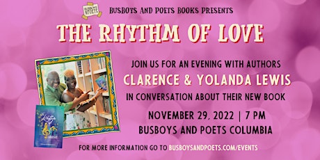 Busboys and Poets Book Presents THE RHYTHM OF LOVE