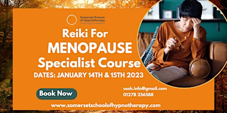 Reiki For Menopause Specialist Training Course