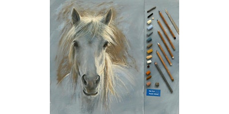 Zoom pastel workshop with Rebecca de Mendonça, 'Camargue Horse'