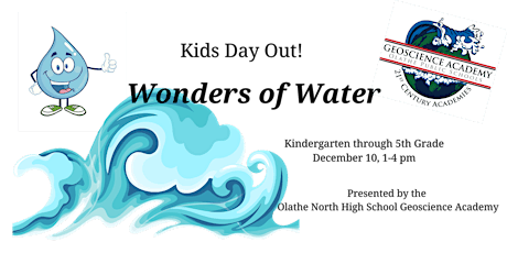 Imagen principal de Olathe Geoscience Kids Day Out: Water Cycles & Power