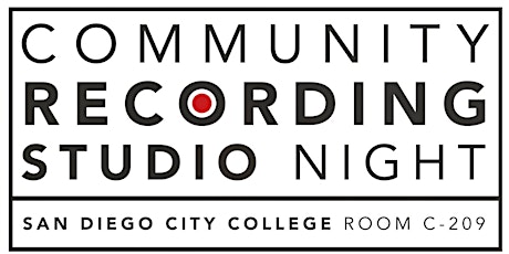 Hauptbild für Community Recording Studio Night at SD City College - Rolling Stones