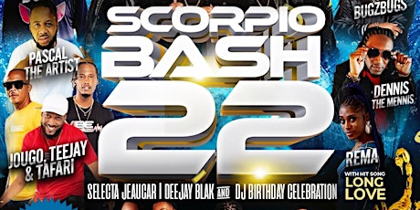 Krush Bar & Night Club Presents “Scorpio Bash '22” primary image