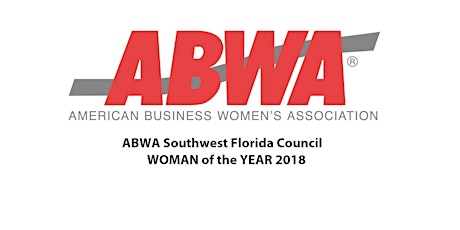 ABWA SWFL Council Woman of the Year 2018 primary image