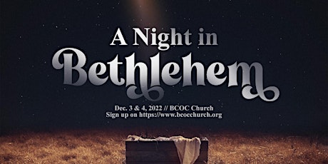 A Night In Bethlehem