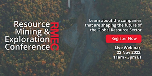 The Resource Mining & Exploration Conference