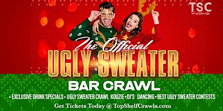 The Official Hurricane Relief Ugly Sweater Bar Crawl - Ft Myers