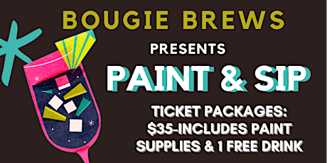 Imagen principal de Bougie Brews presents Paint & Sip