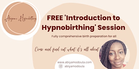 Free Online Introduction to Hypnobirthing Session