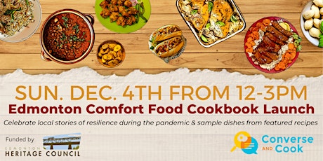 Edmonton Comfort Food Cookbook Launch Party