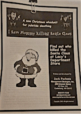 WHODUNIT MYSTERY THEATER PRESENTS: "I SAW MOMMY KILLING SANTA CLAUS!"