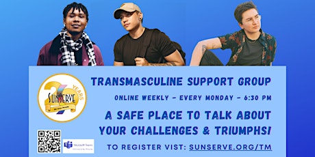 Transmasculine Support Group (online weekly)