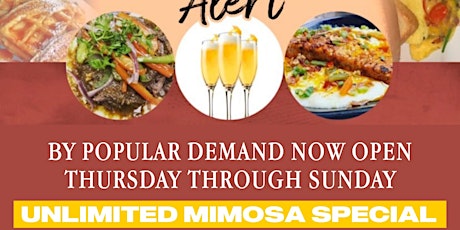 BRUNCH & Unlimited MIMOSA
