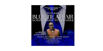2nd Annual Blue Tie Affair Scholarship Fundraiser
