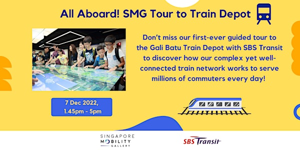 All Aboard! SMG Tour to Train Depot