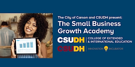 City of Carson Small Business Growth Academy Showcase