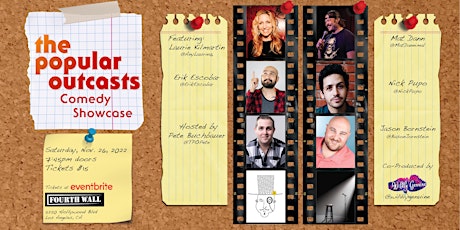 The Popular Outcasts Comedy Showcase