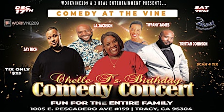 Comedy At The Vine: Chelle T's Birthday Comedy Concert