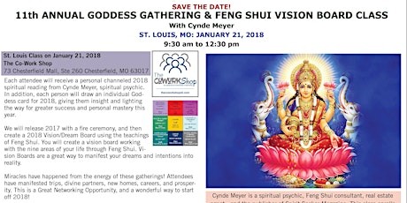 2018 Feng Shui Vision Board Class & Goddess Gathering primary image
