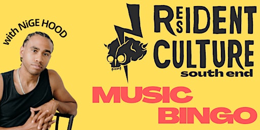 MUSIC BINGO at RESIDENT CULTURE SOUTHEND