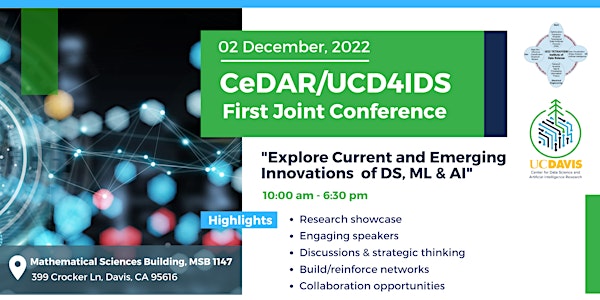 CeDAR/UCD4IDS First Joint Conference