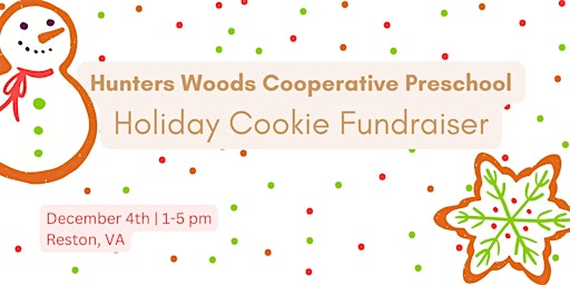 Hunters Woods Cooperative Preschool Cookie Fundraiser