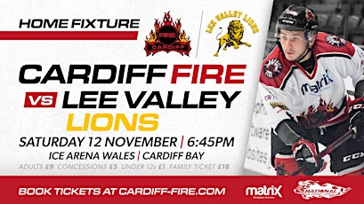Cardiff Fire vs Lee Valley Lions primary image