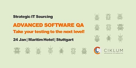 Advanced Software QA: Take your testing to the next level! (Stuttgart)