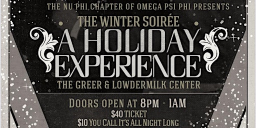 The Winter Soiree - “A Holiday Experience”
