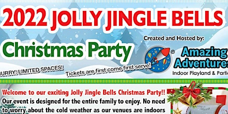 2022 JOLLY JINGLE BELLS CHRISTMAS PARTY!  Mississauga North Location