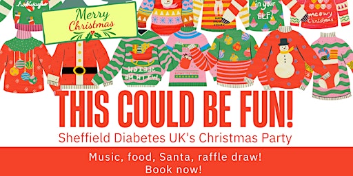 Sheffield Diabetes UK Christmas Social and Santa's Raffle Draw