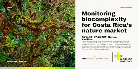 Hauptbild für (Online) Monitoring biocomplexity for Costa Rica’s nature market