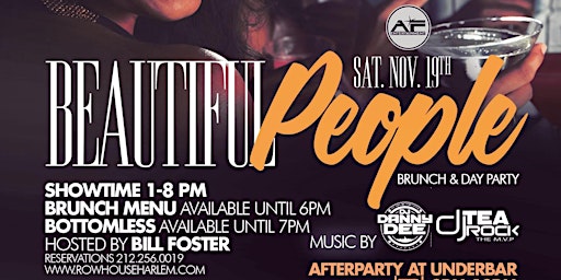 Beautiful People Brunch & Day Party | Host Bill Foster