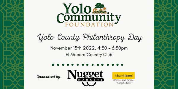 YCF Presents Yolo County Philanthropy Day 2022