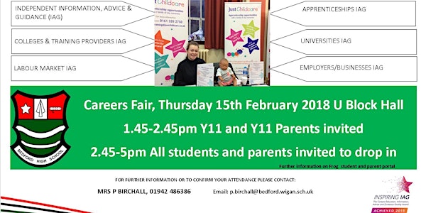 Careers Fair (Insight into further/higher education and the world of work)